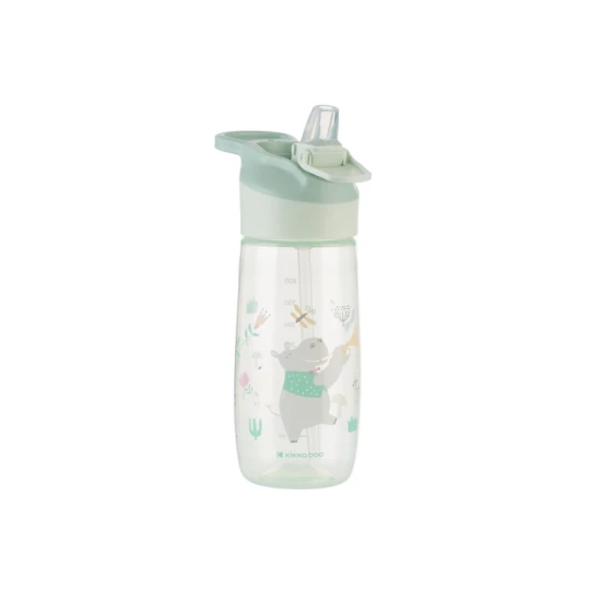 Hrnek se silikonovým náustkem 450 ml 12m+ Music Fest Mint - KikkaBoo 31302030067KB