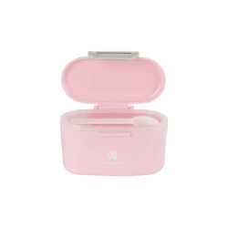 Zásobník na sušené mléko s odměrkou 130g Pink