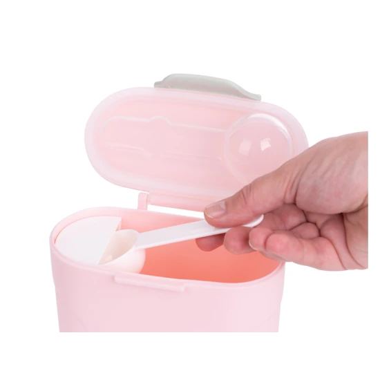 Zásobník na sušené mléko s odměrkou 130g Pink - KikkaBoo 31302040059KB