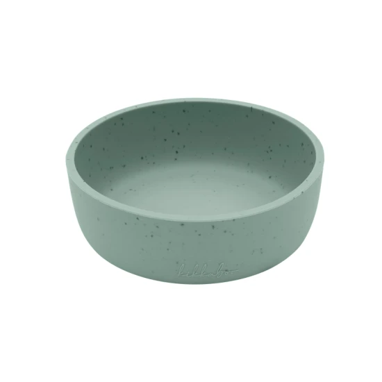 Jídelní souprava 5dílná Platinum Silicone Sage - KikkaBoo 31302050001KB