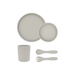 Jídelní sada 5dílná Platinum Silicone Sand
