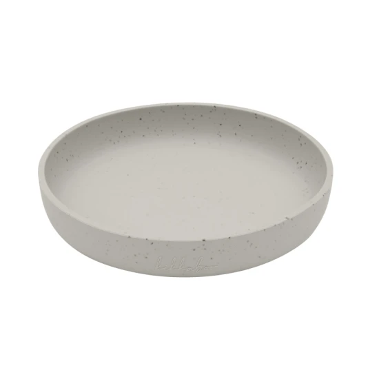 Jídelní sada 5dílná Platinum Silicone Sand - KikkaBoo 31302050002KB