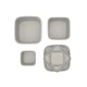 Sada svačinových boxů 3 ks Platinum Silicone Sand - KikkaBoo 31302050010KB