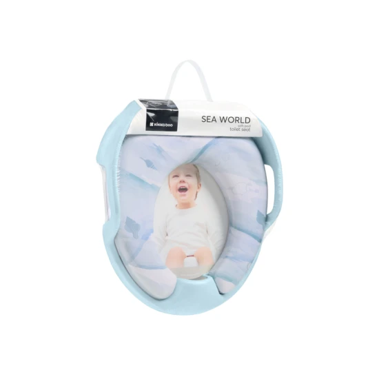 Dětské WC sedátko Sea World Seashell Blue - KikkaBoo 31403010025KB