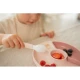 Bezpečný a odolný dětský dělený talíř Fairy Garden vhodný do myčky i mikrovlnky