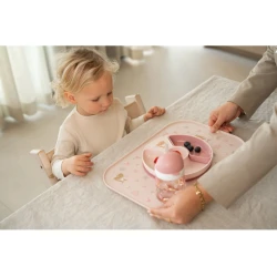 Dětský talíř dělený Fairy Garden