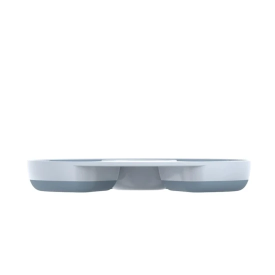 První talíř pro vaše dítě: Dělený, s protiskluzovou úpravou a lesním potiskem 