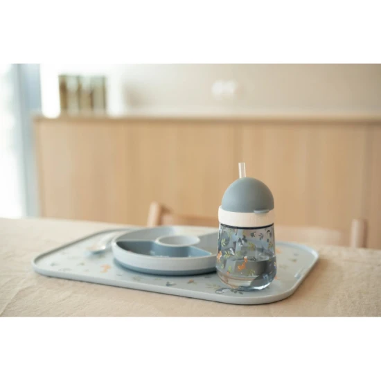 Hrnek s brčkem Forest Friends: Pití bez nehody pro malé objevitele