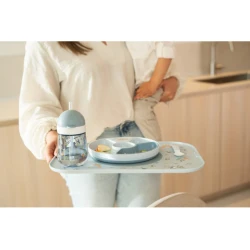 Hrnek s brčkem 300 ml 9m+ Forest Friends