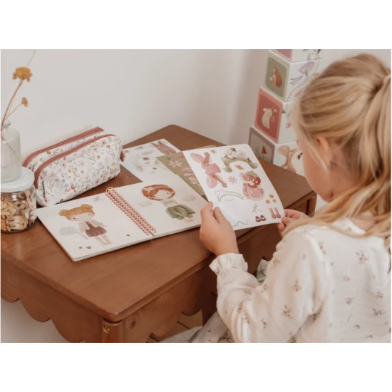 LITTLE DUTCH Penál Fairy Garden Praktické pouzdro Fairy Garden pro organizaci výtvarných potřeb