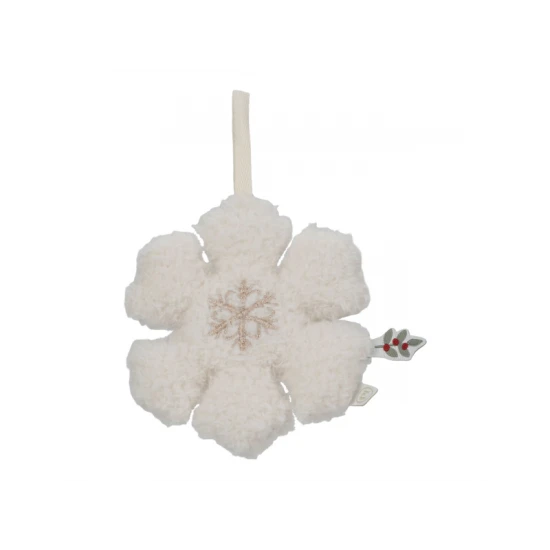 Vánoční ozdoby plyšové Rosa Little Dutch – sada 4 měkkých ozdob na stromeček