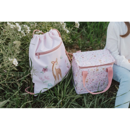 Roztomilý sportovní vak Little Dutch s něžnými motivy Fairy Garden