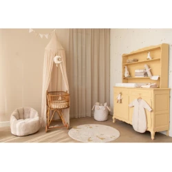 Nebesa nad postýlku Mušelín 250 cm Pure Soft Beige Nebesa nad postýlku Mušelín 250 cm Pure Soft Beige