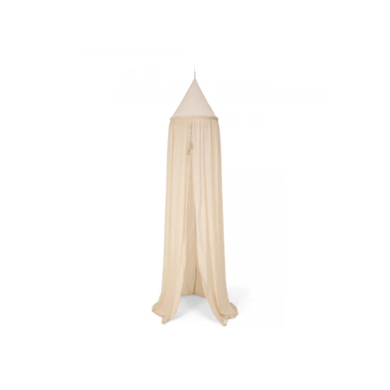 Mušelínová nebesa nad postýlku Little Dutch Pure Soft Beige 250 cm