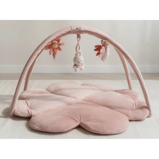 Hrací deka s hrazdou králíček Miffy Lucky Blossom Hrací deka Lucky Blossom s hrazdou a odnímatelnými hračkami Miffy