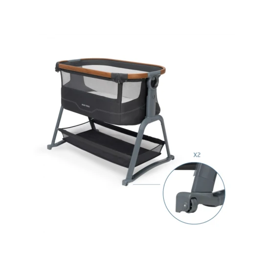 Maxi-Cosi Iora Plus postýlka přenosná Elegance Graphite – 2131158110MC