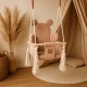 Interiérová houpačka pro děti Bear Swing Aesthetic – MeowBaby AHBSB01
