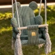 Interiérová houpačka pro děti Bear Swing Aesthetic – MeowBaby AHBSB01