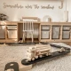Dřevěná Montessori senzorická cesta 5 dílů – MeowBaby SSEN501