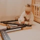 Dřevěná Montessori senzorická cesta 5 dílů – MeowBaby SSEN501