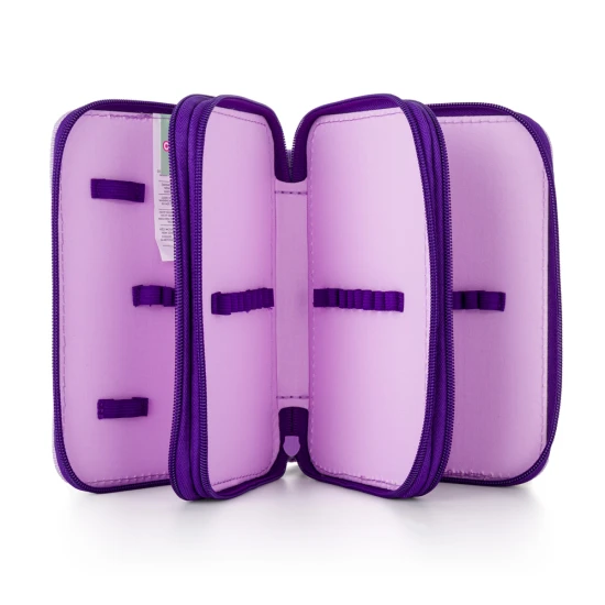 Penál třípatrový Flowers – Oxybag 3-13026
