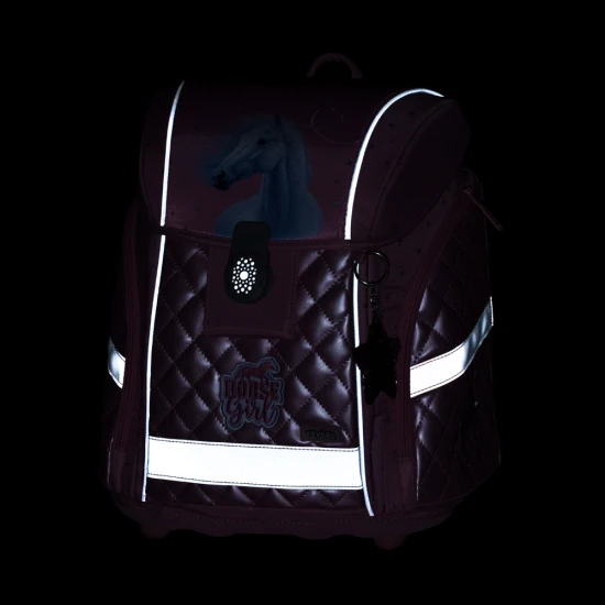 Školní taška PREMIUM LIGHT Kôň romantic – Oxybag 3-39926