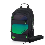 Studentský batoh s pouzdrem OXY Sport Ombre boy