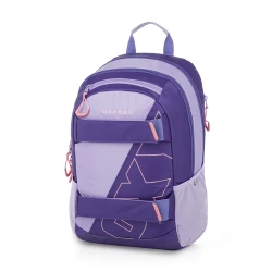 Studentský batoh s pouzdrem OXY Sport Half violet