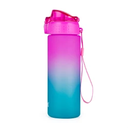 Láhev OXY CLiCK 600 ml Ombre Blue-pink