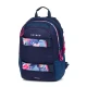 Studentský batoh s pouzdrem OXY Sport Flowers Blue – Oxybag 8-39725E
