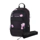 Studentský batoh s pouzdrem OXY Sport Flowers Pink – Oxybag 8-39726E
