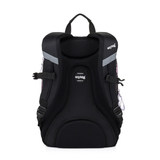 Studentský batoh s pouzdrem OXY Sport Flowers Pink – Oxybag 8-39726E