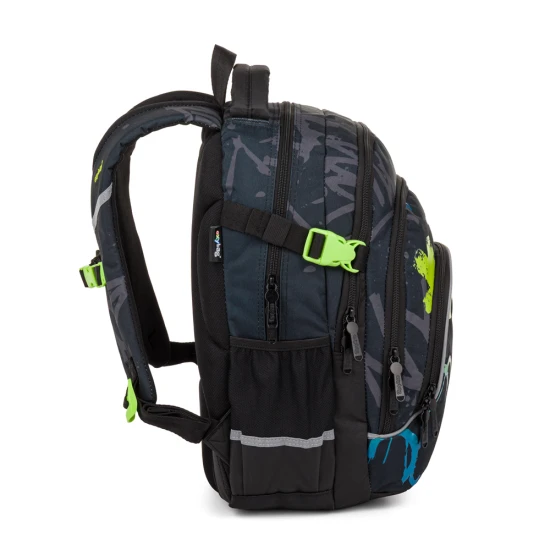 Studentský batoh OXY SCOOLER Graffiti Blue – Oxybag 8-46226
