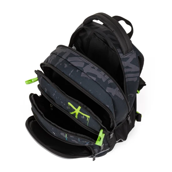 Studentský batoh OXY SCOOLER Graffiti Blue – Oxybag 8-46226