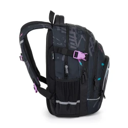 Studentský batoh OXY SCOOLER Graffiti Pink
