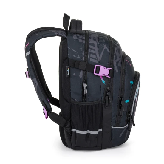 Studentský batoh OXY SCOOLER Graffiti Pink – Oxybag 8-46326