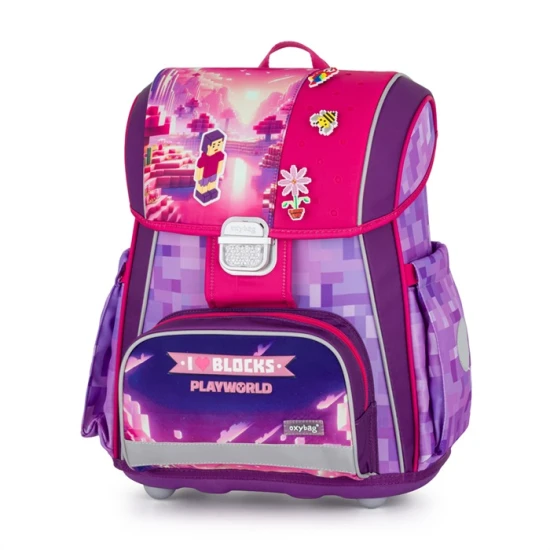 Školní taška PREMIUM Playworld Girl – Oxybag 8-93426