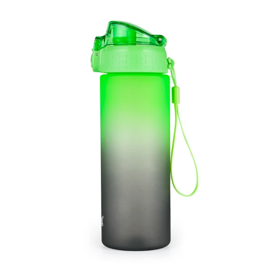 Láhev OXY CLiCK 600 ml Ombre Black-green – Oxybag 9-19224