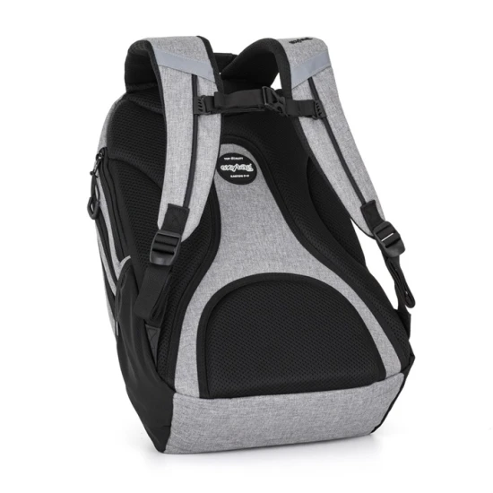 Studentský batoh s pouzdrem OXY Sport Grey Melange – Oxybag 9-23226E