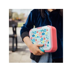 Svačinový box Květiny