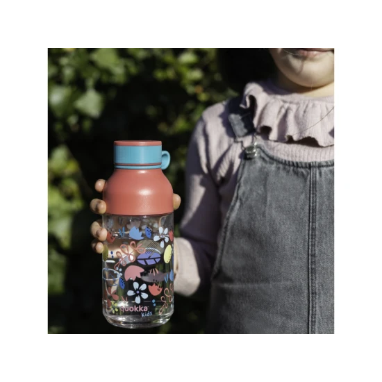 Quokka Láhev Květiny 430 ml Láhev Květiny 430 ml