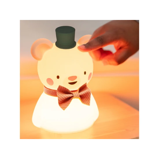 Noční světlo Medvěd – jemné světlo pro klidný spánek