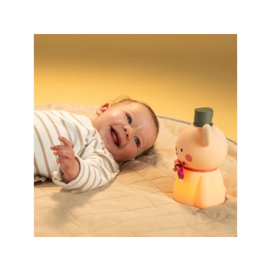 Noční světlo Medvěd – jemné světlo pro klidný spánek