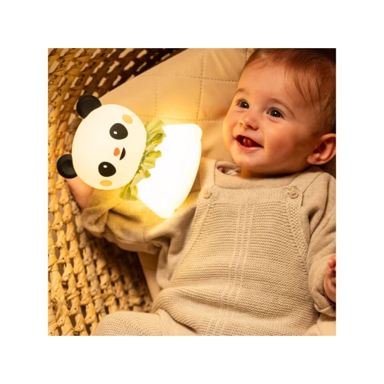 Noční světlo Panda – jemné světlo pro klidný spánek