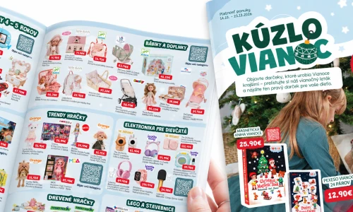 Vánoce jsou za dveřmi: Inspirujte se dárky z našeho vánočního letáku