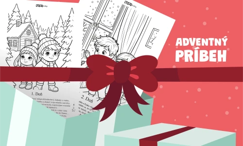 Adventní omalovánky s příběhem: Každý den nový díl kouzelného dobrodružství