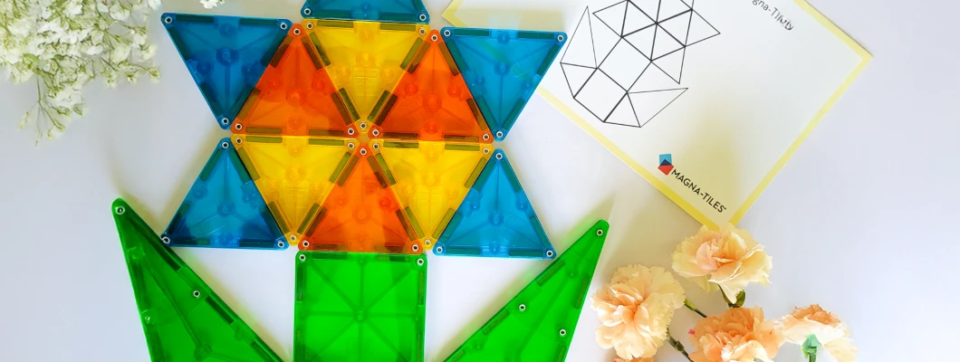 Jarní zábava s Magna-Tiles: předlohy ke skládání Jarní zábava s Magna-Tiles: předlohy ke skládání