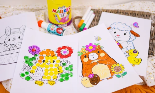 Stáhněte si: Velikonoční omalovánky