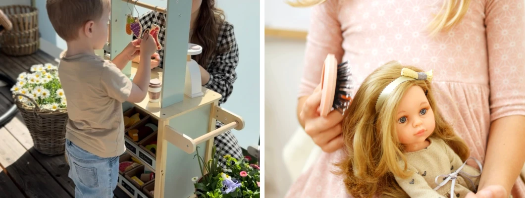 Rolové hry a hračky pro děti: velké sny začínají už v dětství