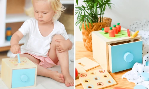 Montessori tipy na hračky, které rozvíjejí koordinaci oka a ruky